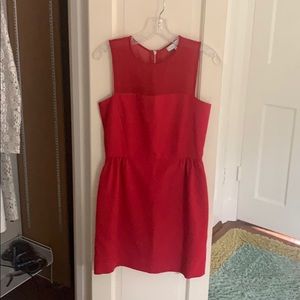 Red Sandro holiday dress